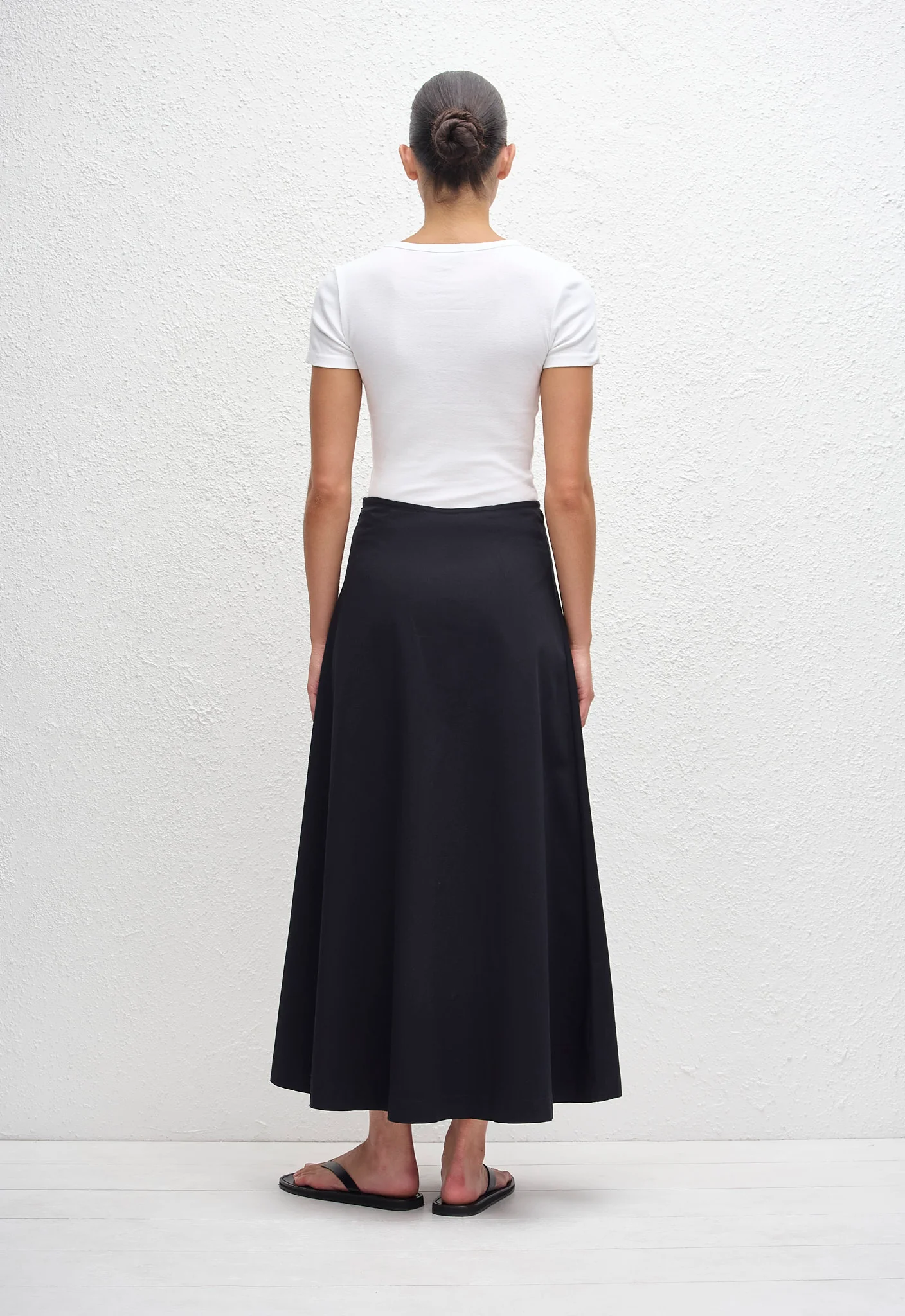 A-Line Skirt - Black - Image 3