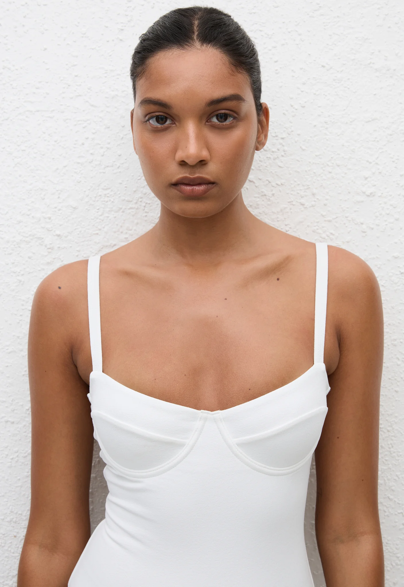 Balconette Maillot - Chalk Crinkle - Image 3