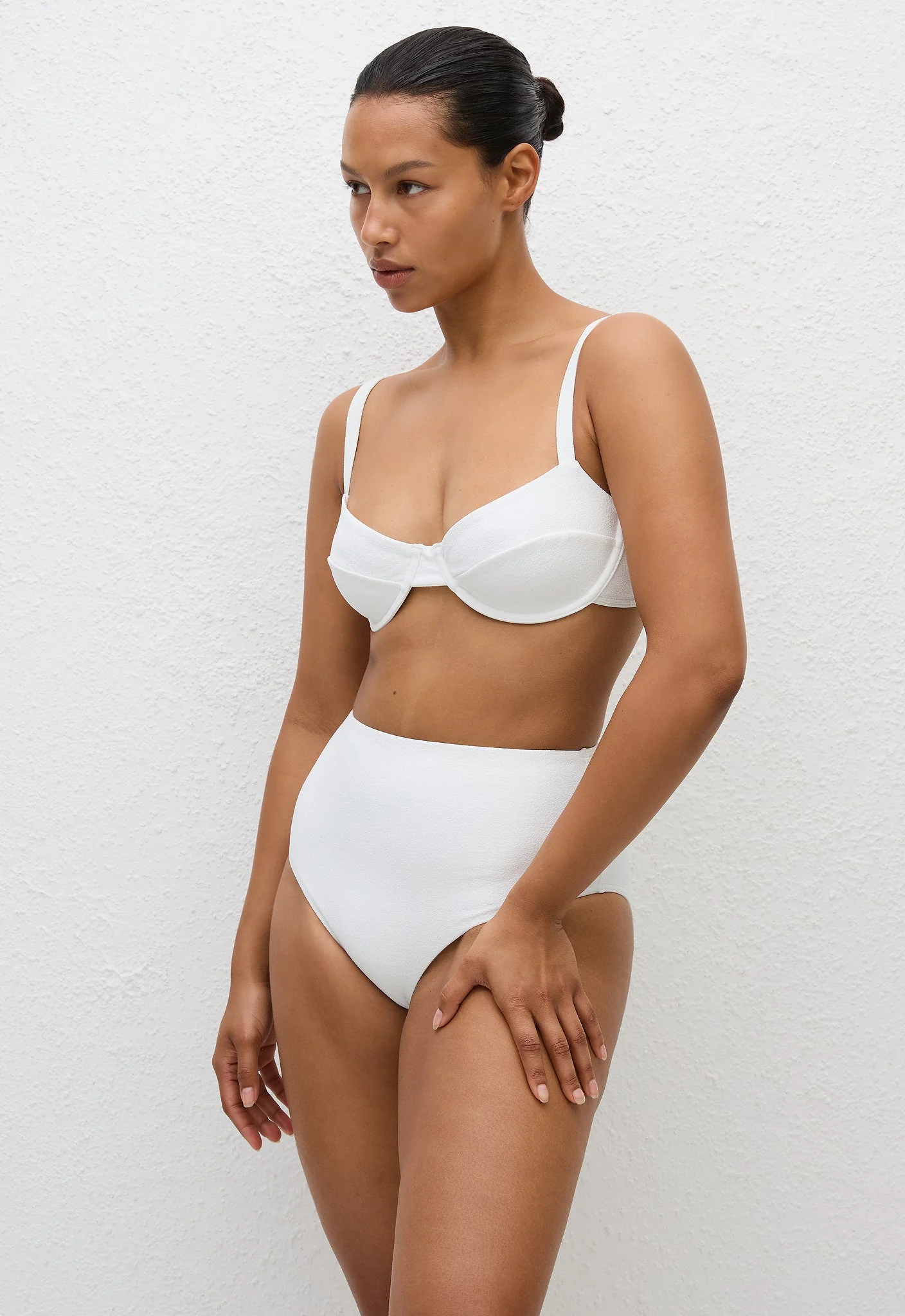 Balconette Top - Chalk Crinkle - Image 3