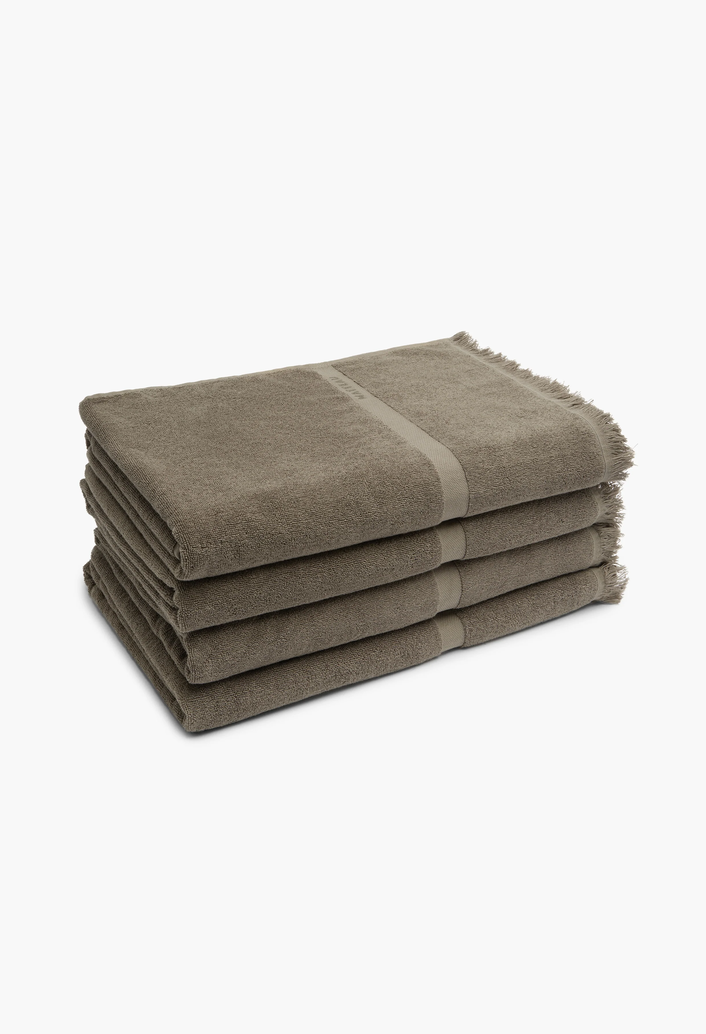 Classic Beach Towel - Taupe - Image 5