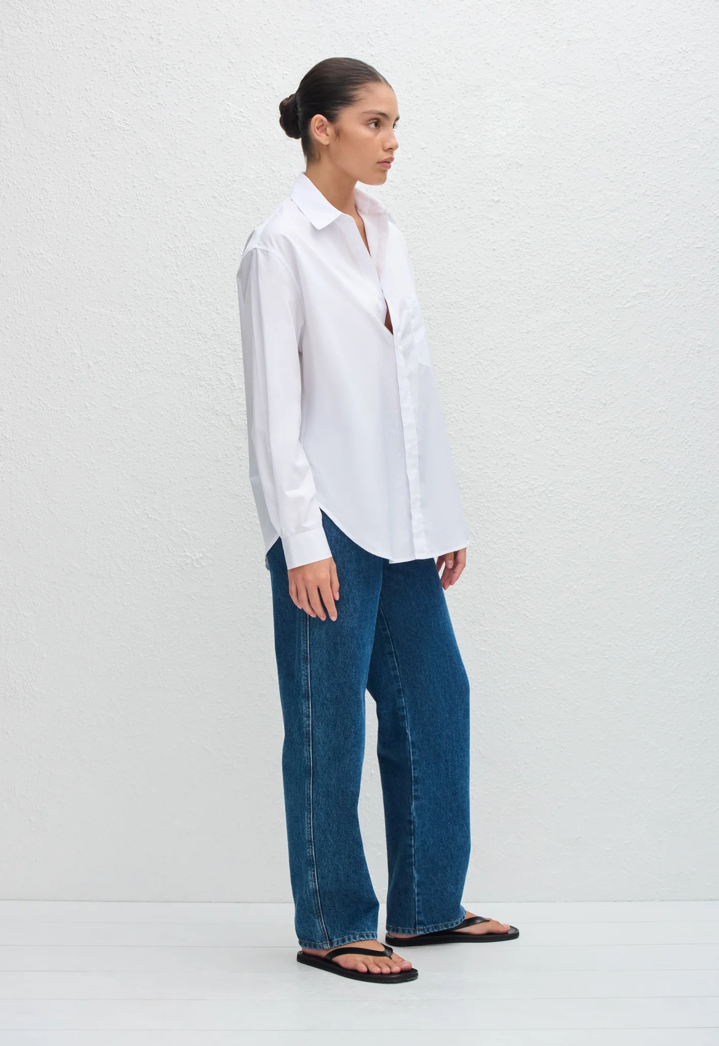 Classic Pocket Shirt - White - Image 3
